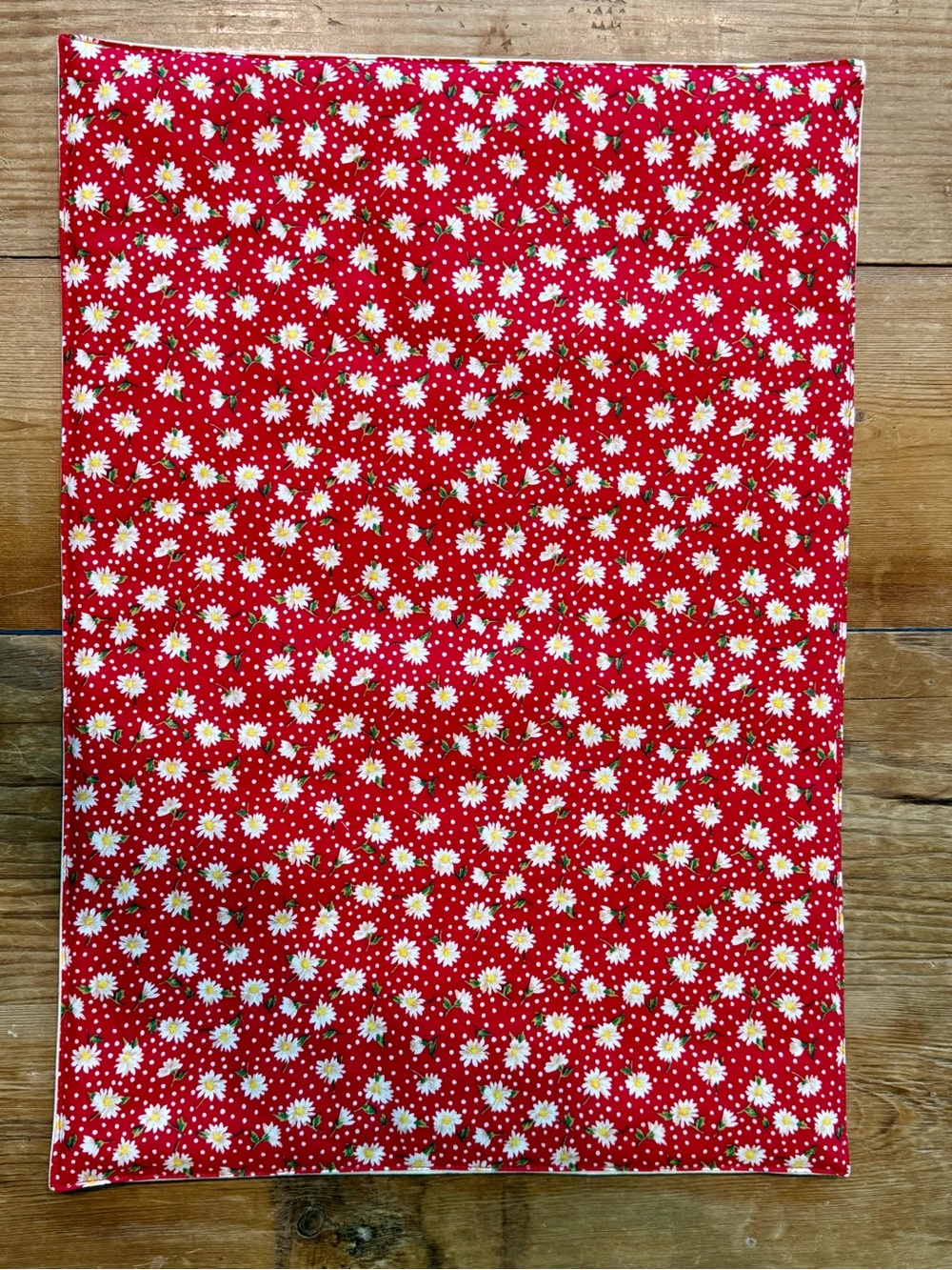 Handmade Daisy Print Placemats Set of 4 Cottagecore Farmhouse - Picture 4 of 9